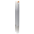 Penselen set - multifunctioneel - 3 stuks