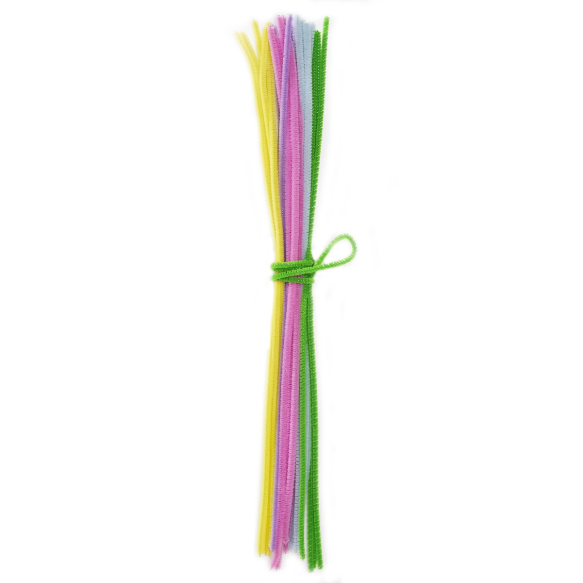 Chenilledraad - 25 stuks - pastel mix