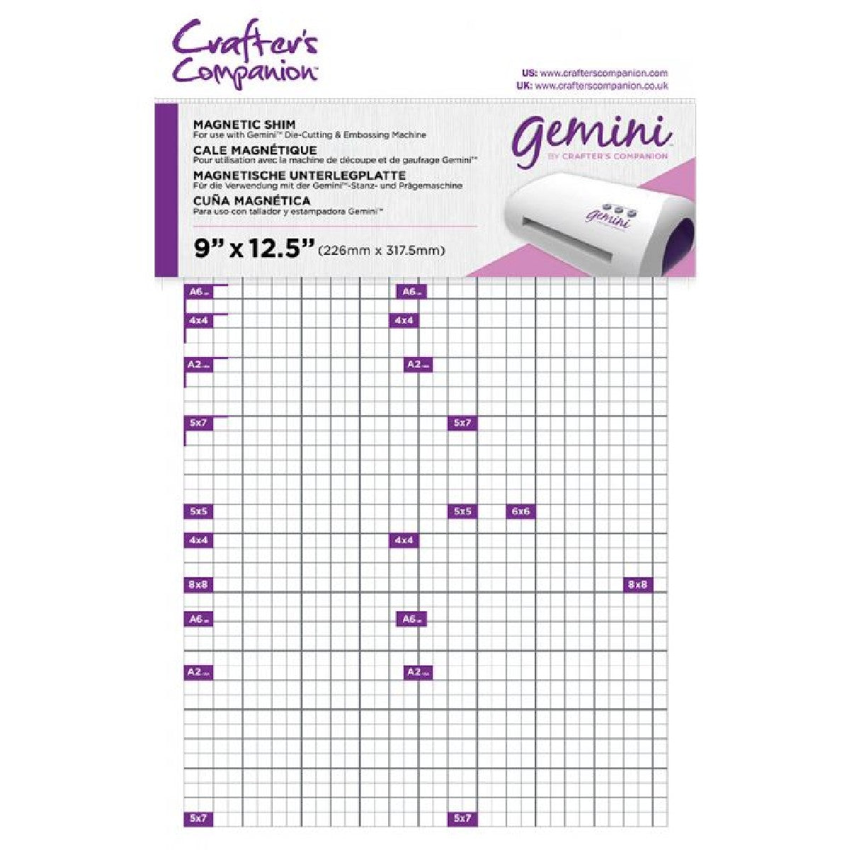 Gemini accessoires - magnetische shim
