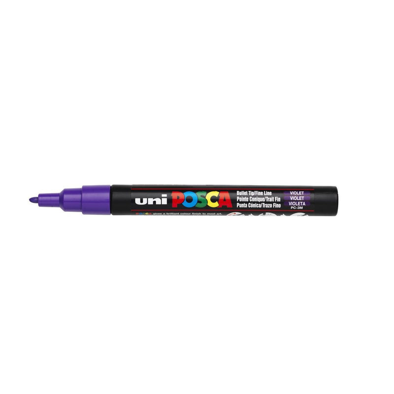 POSCA acrylmarker - fijn PC-3M - 0,9-1,3 mm - paars