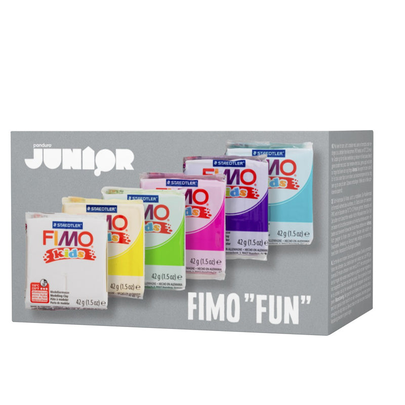 FIMO Kids set - 6 kleuren - fun