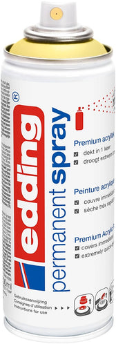 edding 5200 permanent spray - 200 ml - mat - pastelgeel