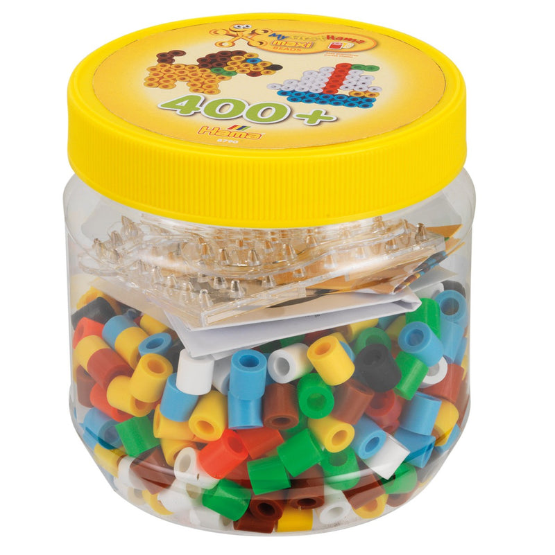 Hama Maxi - strijkkralen box - 400 stuks - basis mix 8790