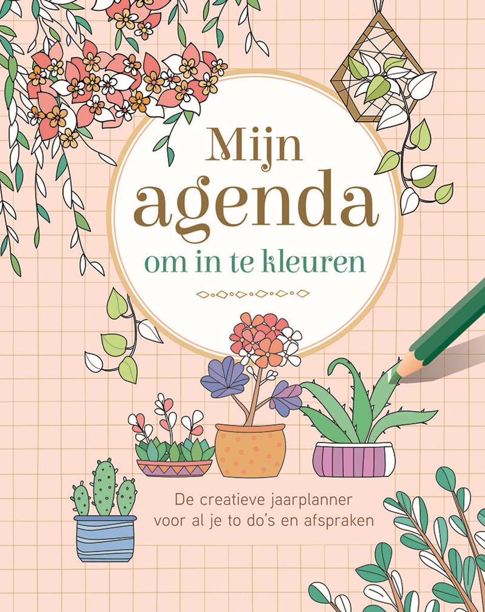 Kleurboek - Mijn agenda om in te kleuren
