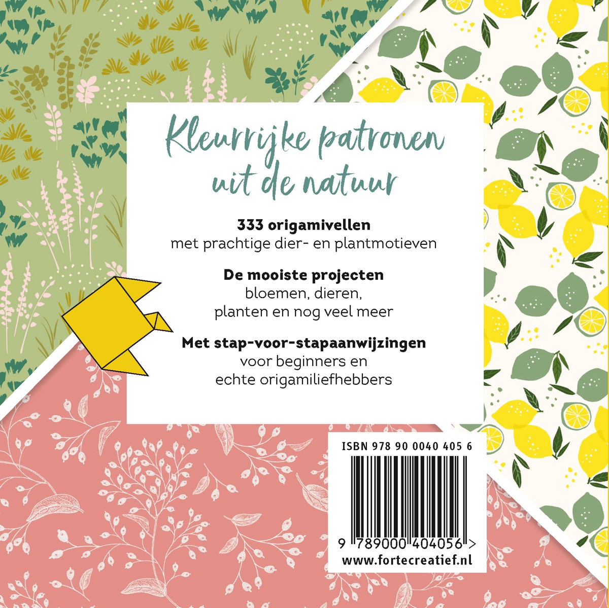 Boek - 333 origami - Nature Love