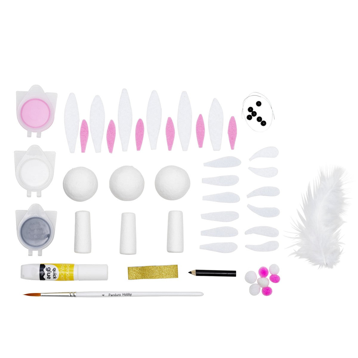 Panduro Junior DIY kit - Bonny Bunnies
