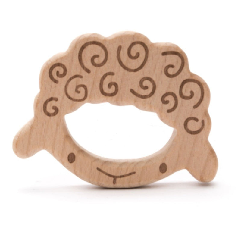 houten bijtring - schaap