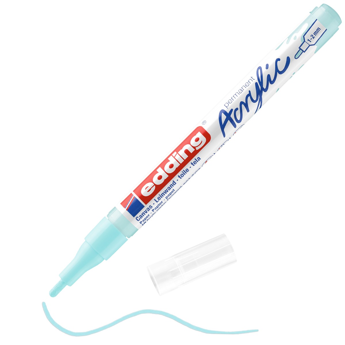 edding 5300 acrylic marker fine - 916 pastelblauw