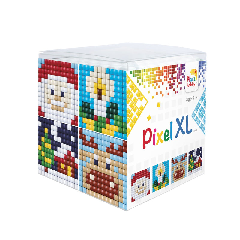 Pixelhobby XL kubus - 20-delig - Kerst