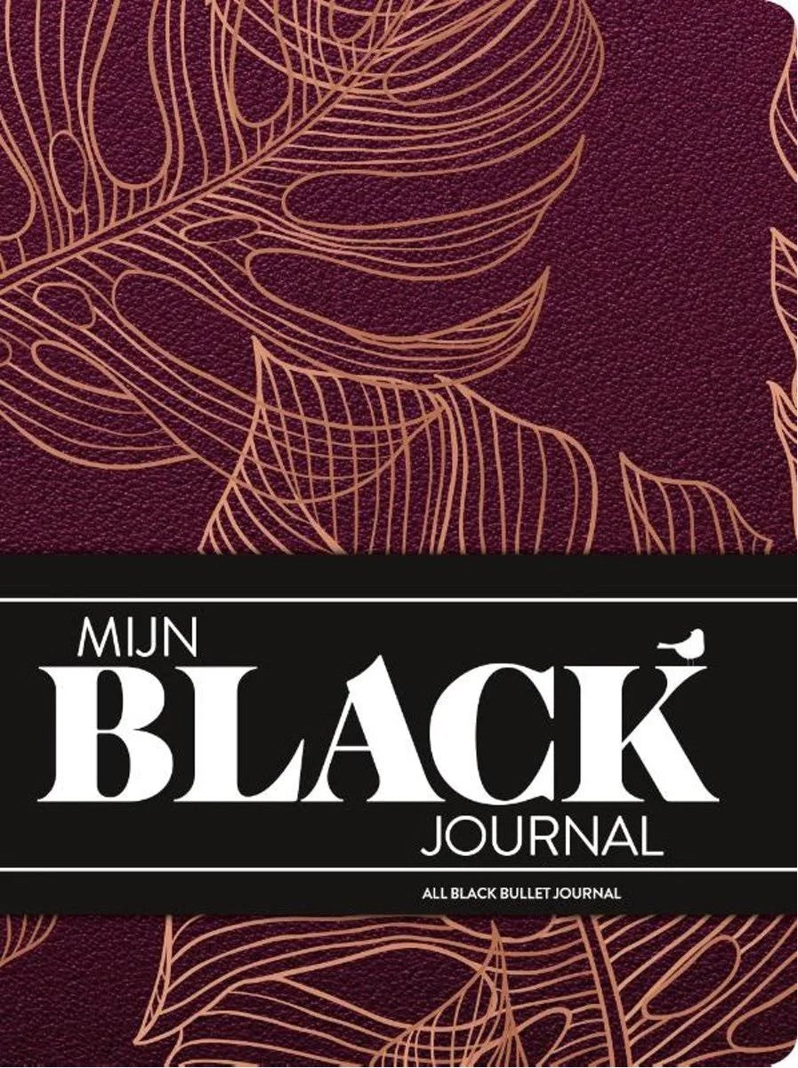 Mijn black journal - Monstera