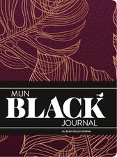 Mijn black journal - Monstera