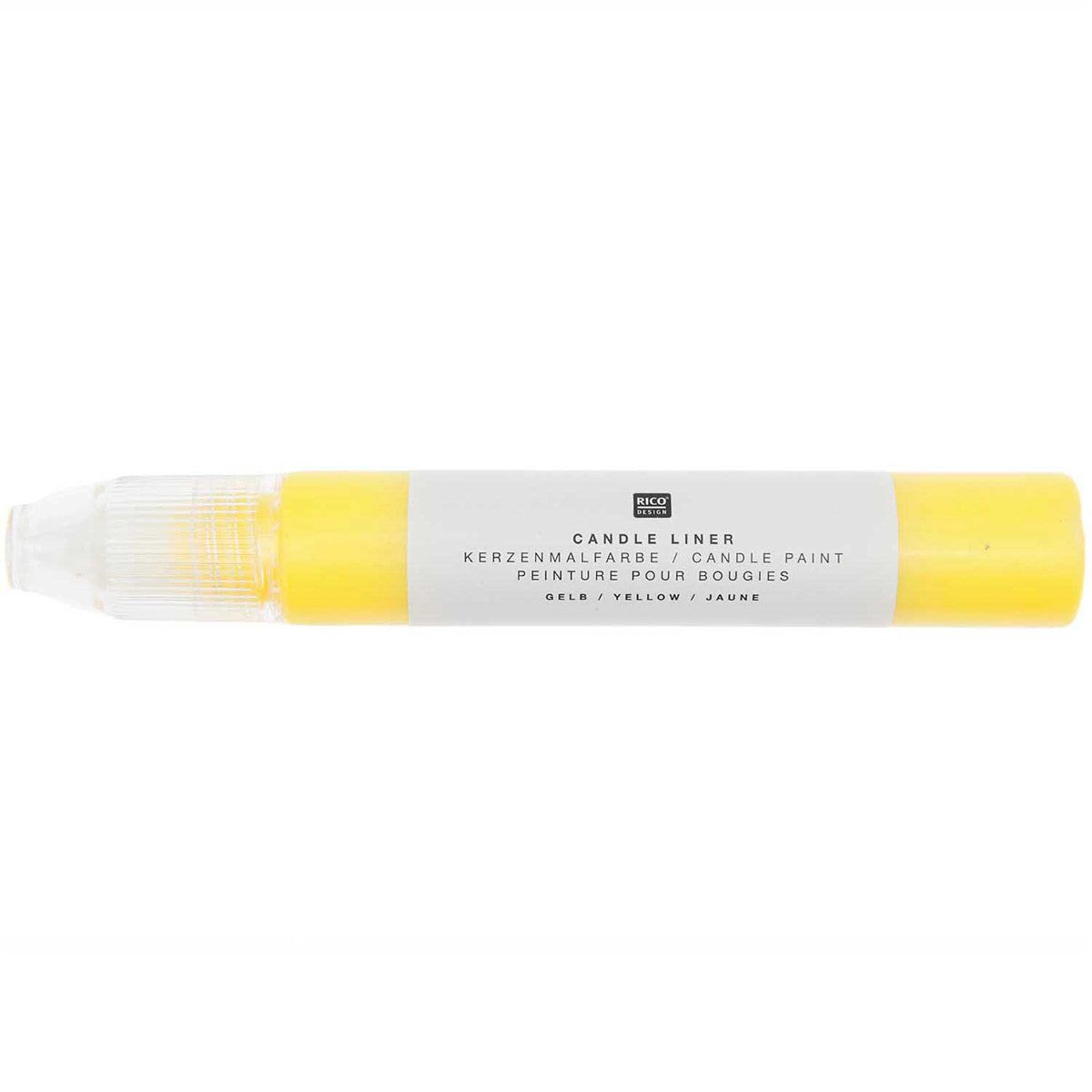 Candle liner - 30 ml - geel