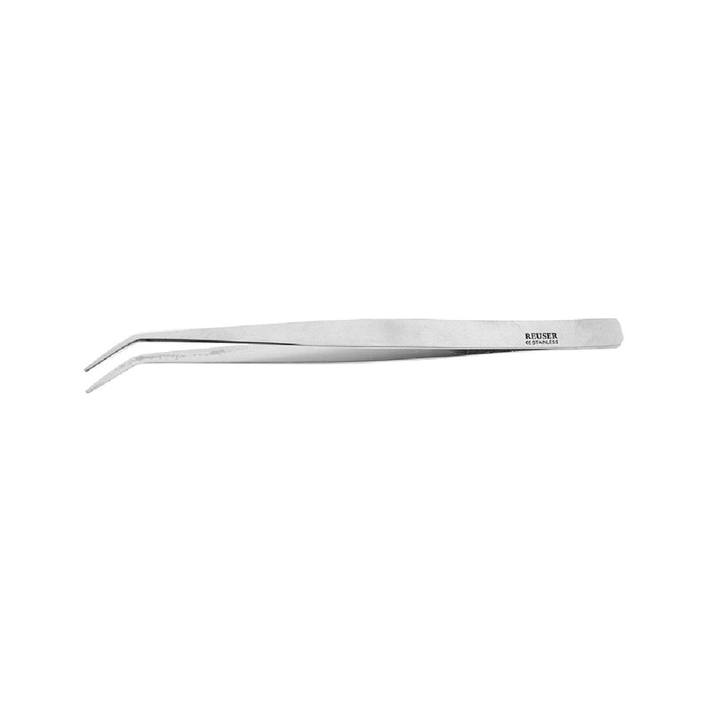 pincet met gebogen punt - 15 cm