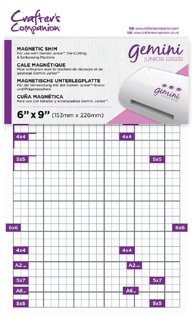 Gemini junior accessoires - magnetische shim