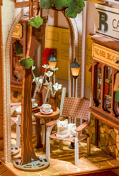 Robotime houten 3D puzzel - book nook - Sunshine Town