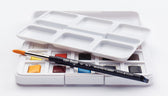van Gogh aquarelverf pocket box - 12 halve napjes - basic