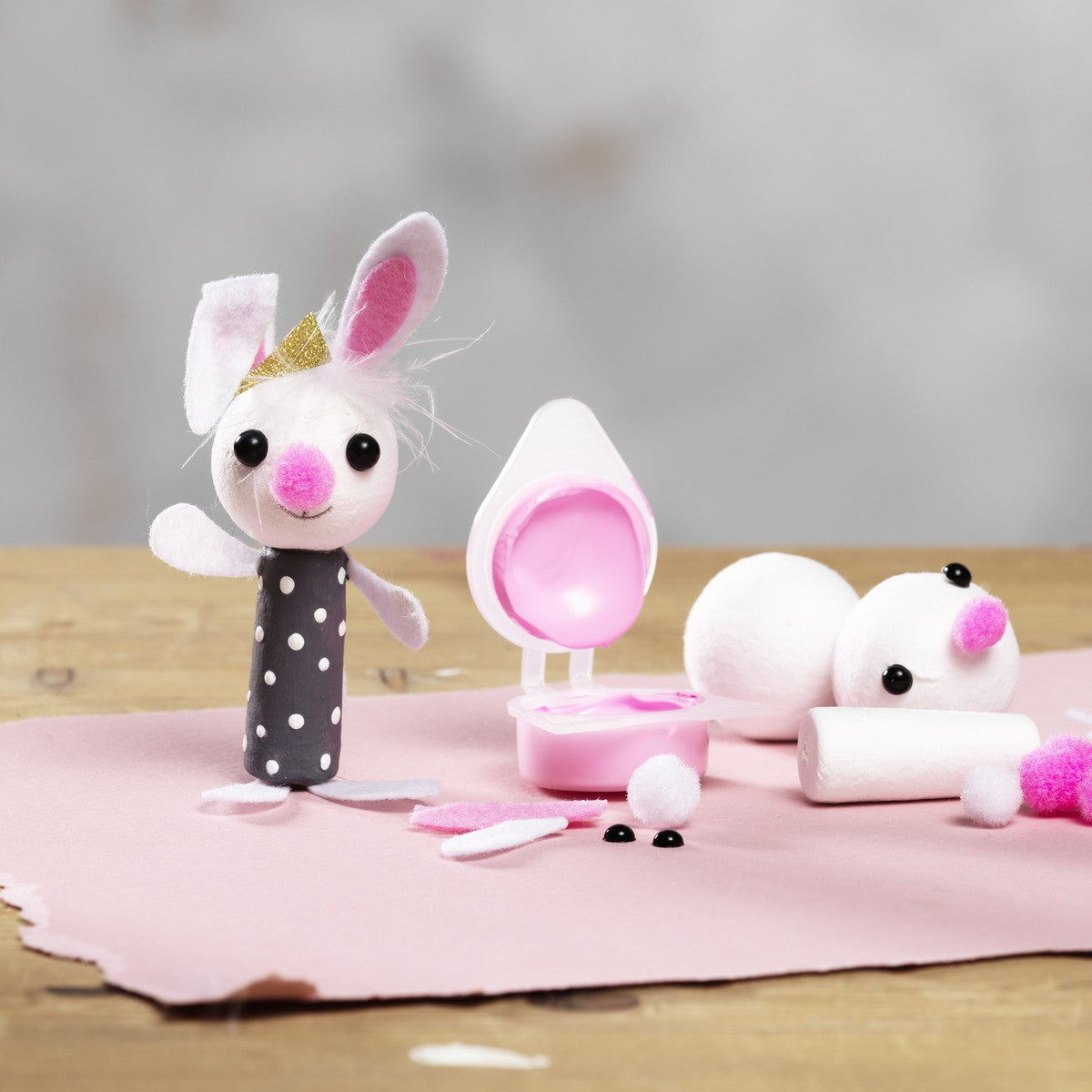 Panduro Junior DIY kit - Bonny Bunnies