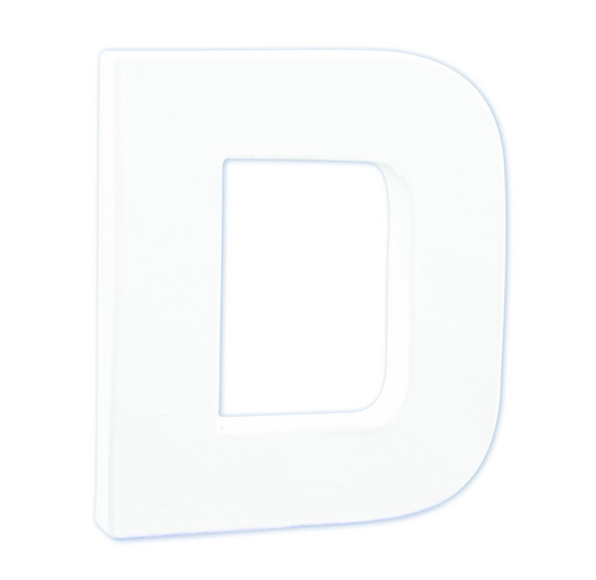 Décopatch - staande letter - 12 cm - D