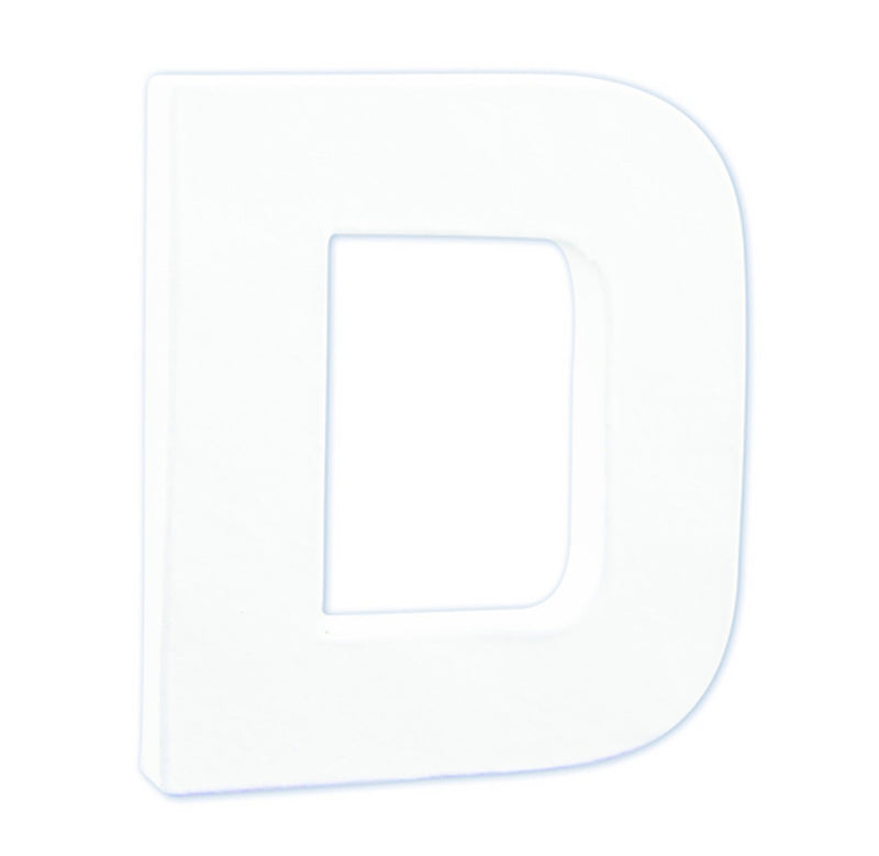 Décopatch - staande letter - 12 cm - D