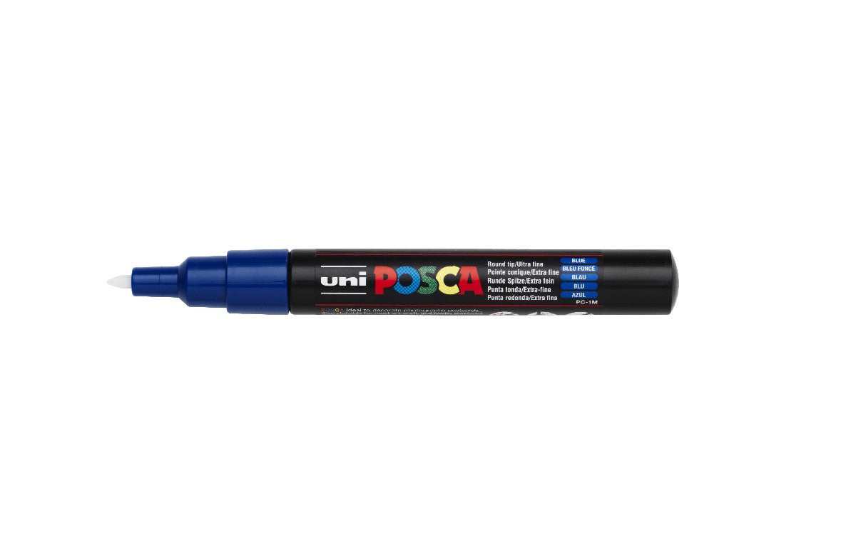 POSCA acrylmarker - extra fijn PC-1MC - 0,7-1 mm - blauw