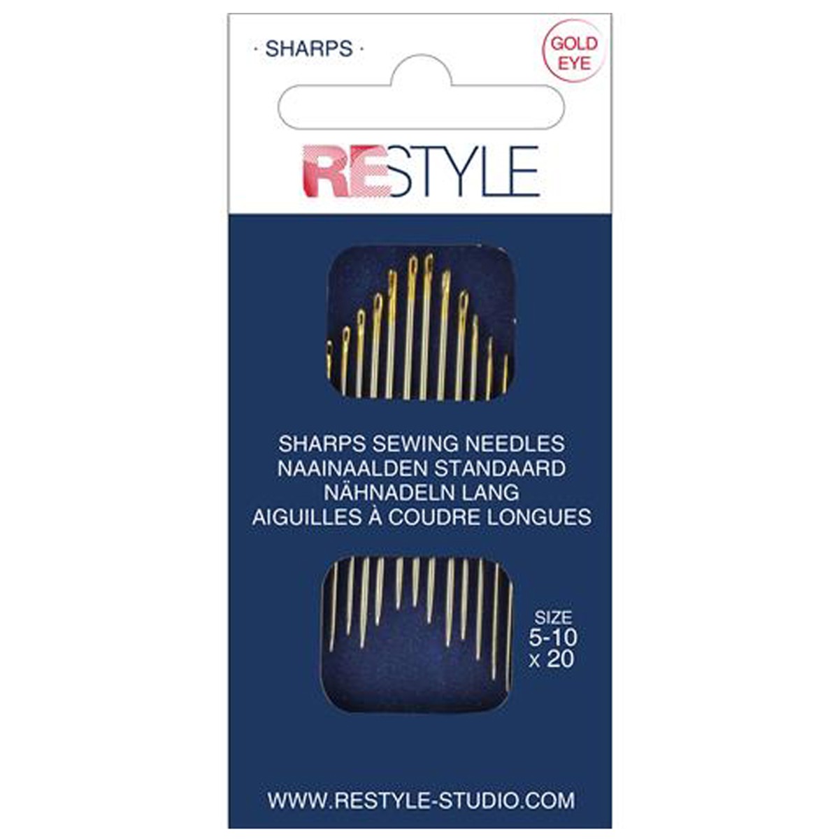 ReStyle naainaalden standaard - 20 stuks - #5-10