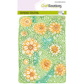 clearstamps - A6 bloemen achtergrond