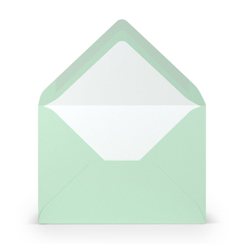 Enveloppen - C6 - 5 stuks - lichtgroen