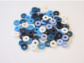 Katsuki kralenmix - 100 stuks - blue jeans