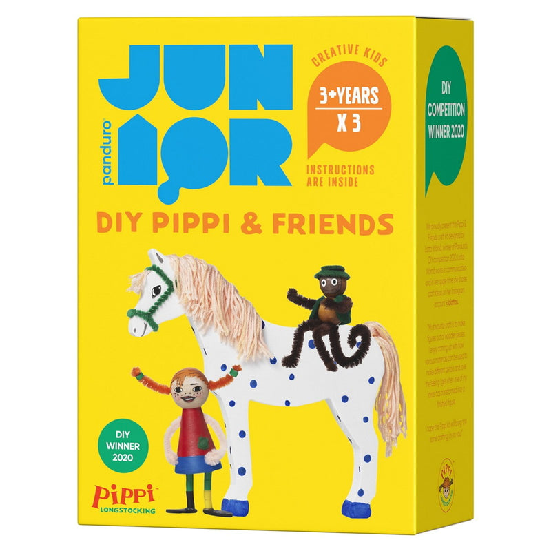 Panduro Junior DIY kit - Pippi & Her Friends