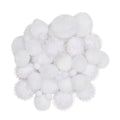 Pompons - wit