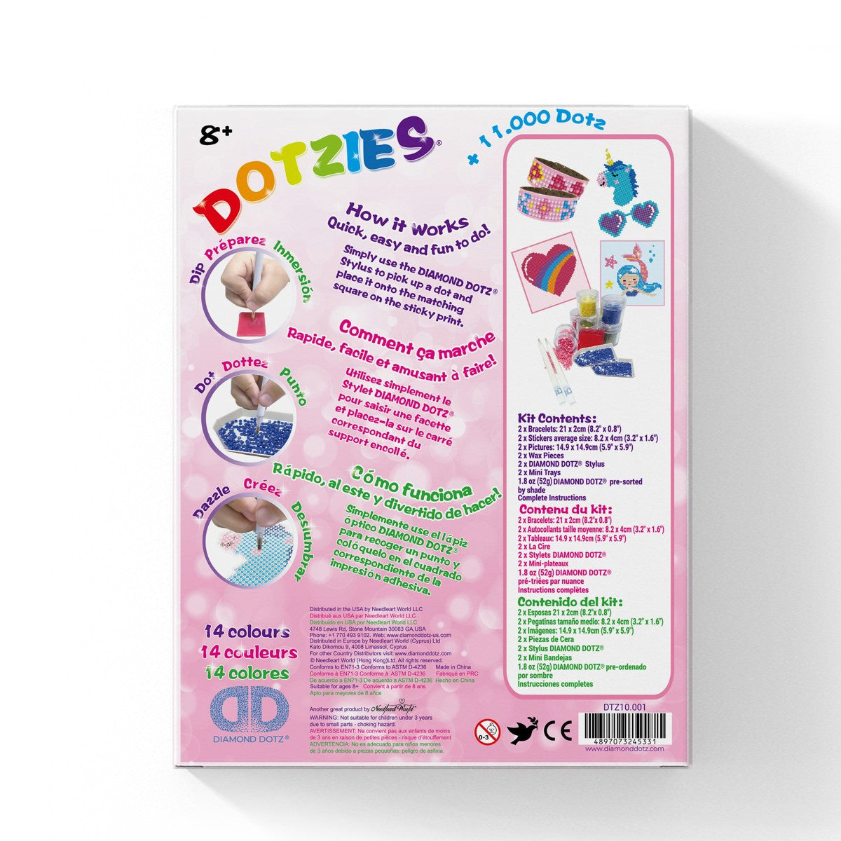 Diamond Dotz - megapack dotzies - 6-delig
