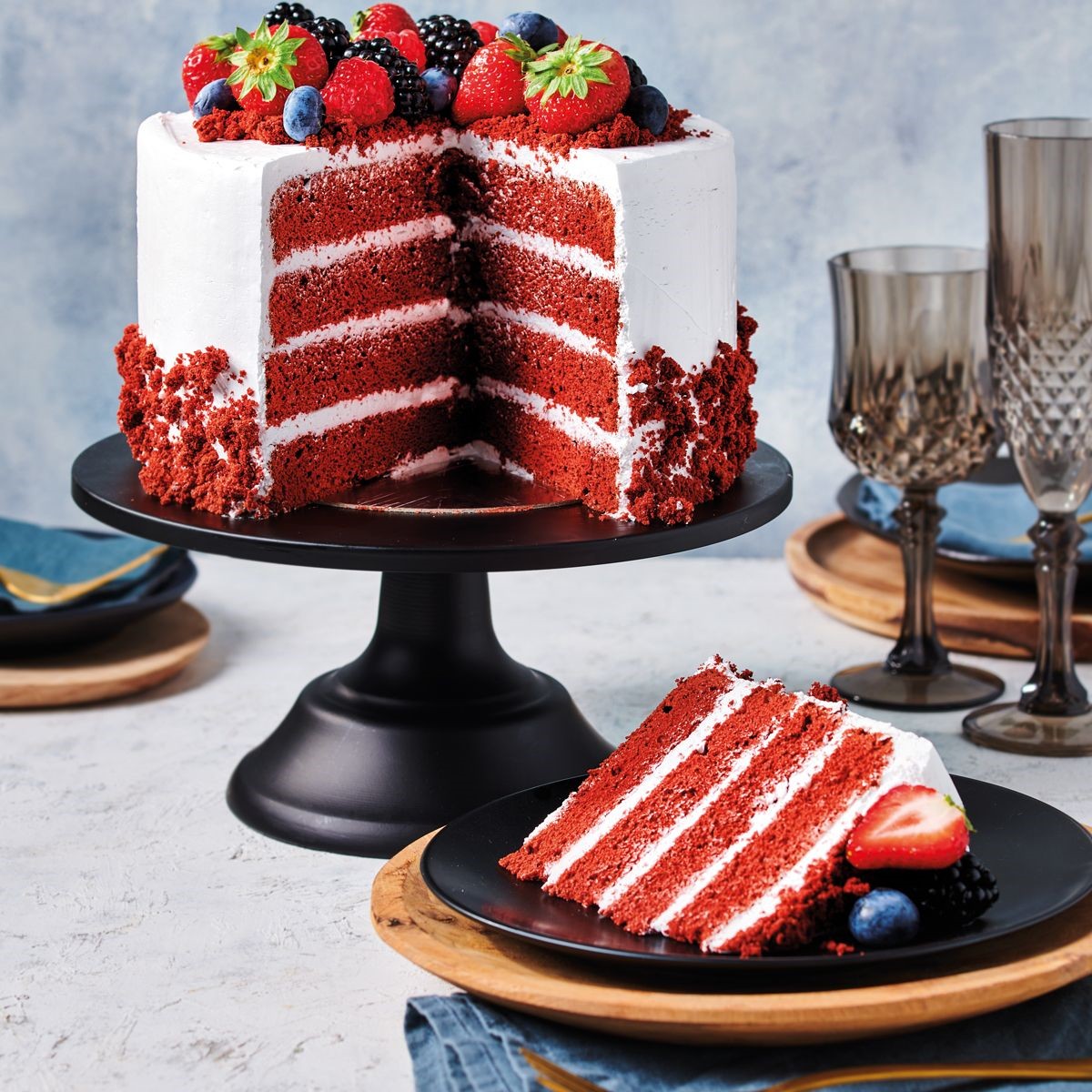 FunCakes bakmix - 1 kg - red velvet