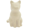 papiermaché - zittende poes