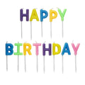 Taartkaarsjes - 3 cm - happy birthday
