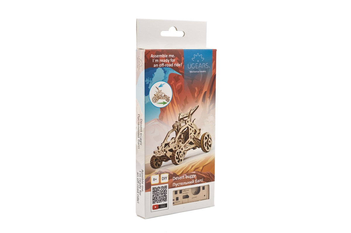 Ugears houten 3D puzzel - Desert Buggy