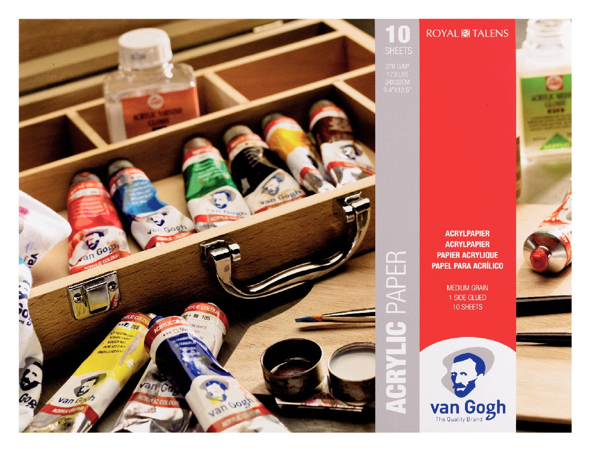 van Gogh blok acrylverf papier - 10 vellen