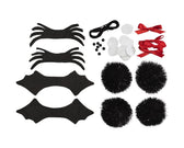Creepy creatures set van 4