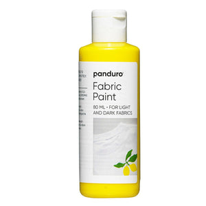 Panduro Fabric Paint - 80 ml - geel