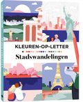 Kleurboek - Kleuren op letter - stadswandelingen