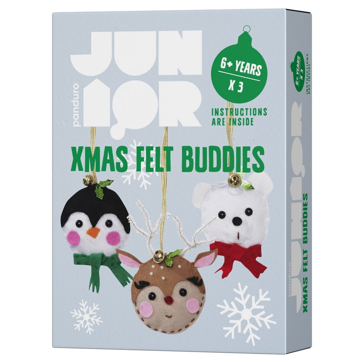 Panduro Junior DIY kit - Xmas Felt Buddies