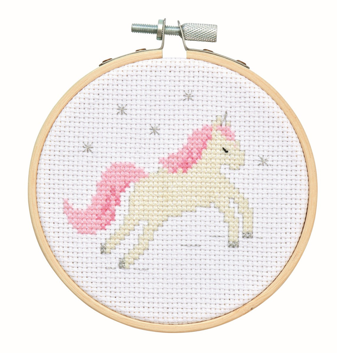 Borduurpakket mini - 10 cm - unicorn