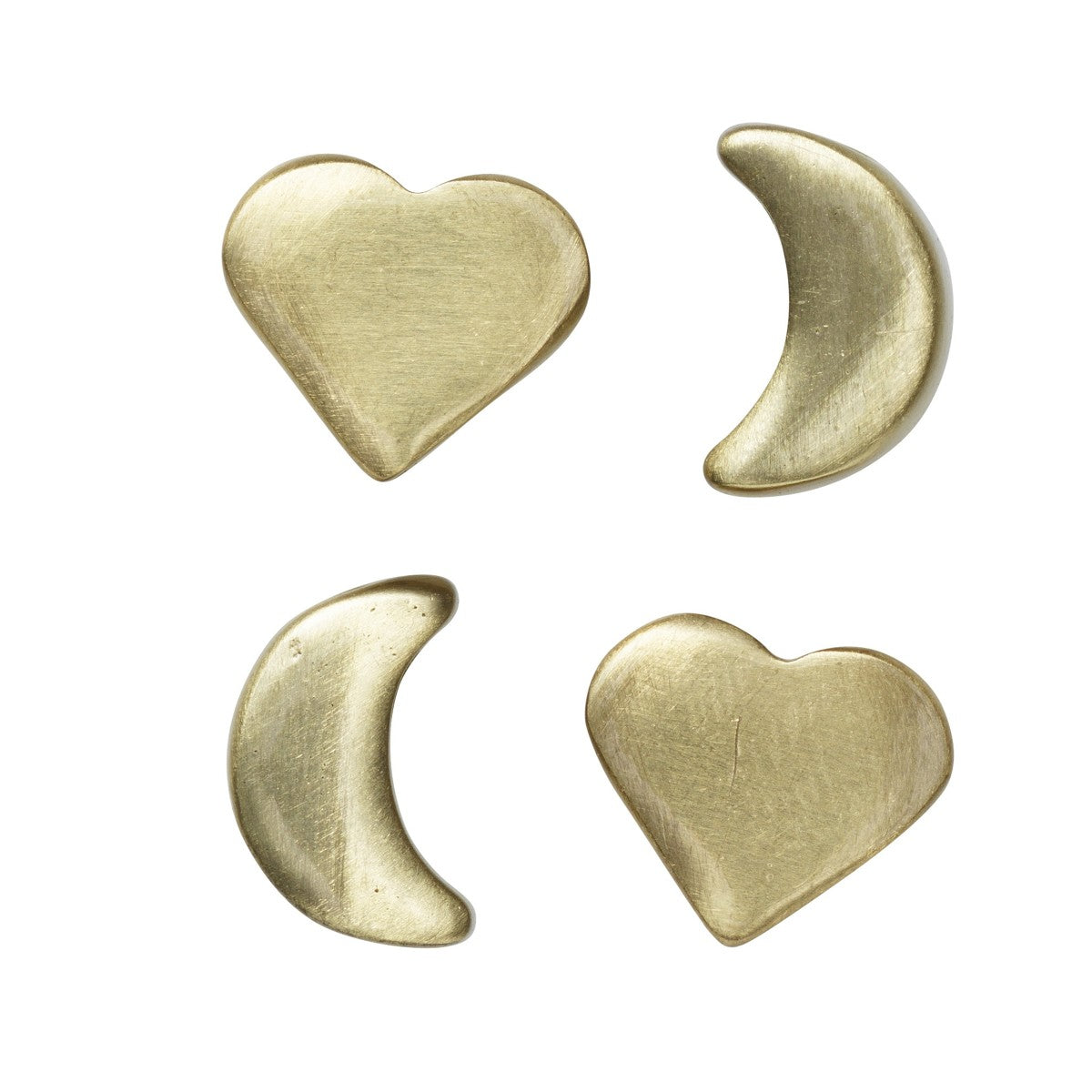 Spacer - zilver - hartjes en maantjes