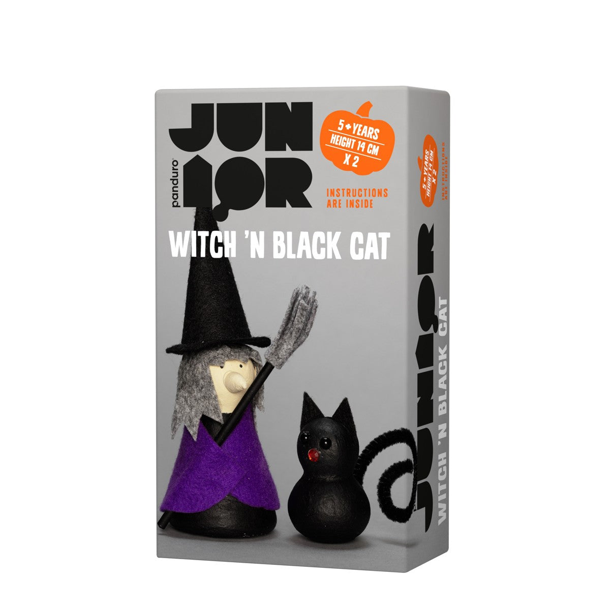 Panduro Junior DIY kit - Witch 'n Black Cat