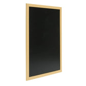 Securit Woody krijtbord - 60x40x1 cm - blanco