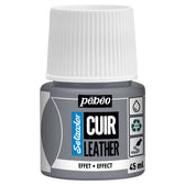 Leerverf - 45 ml - zilver