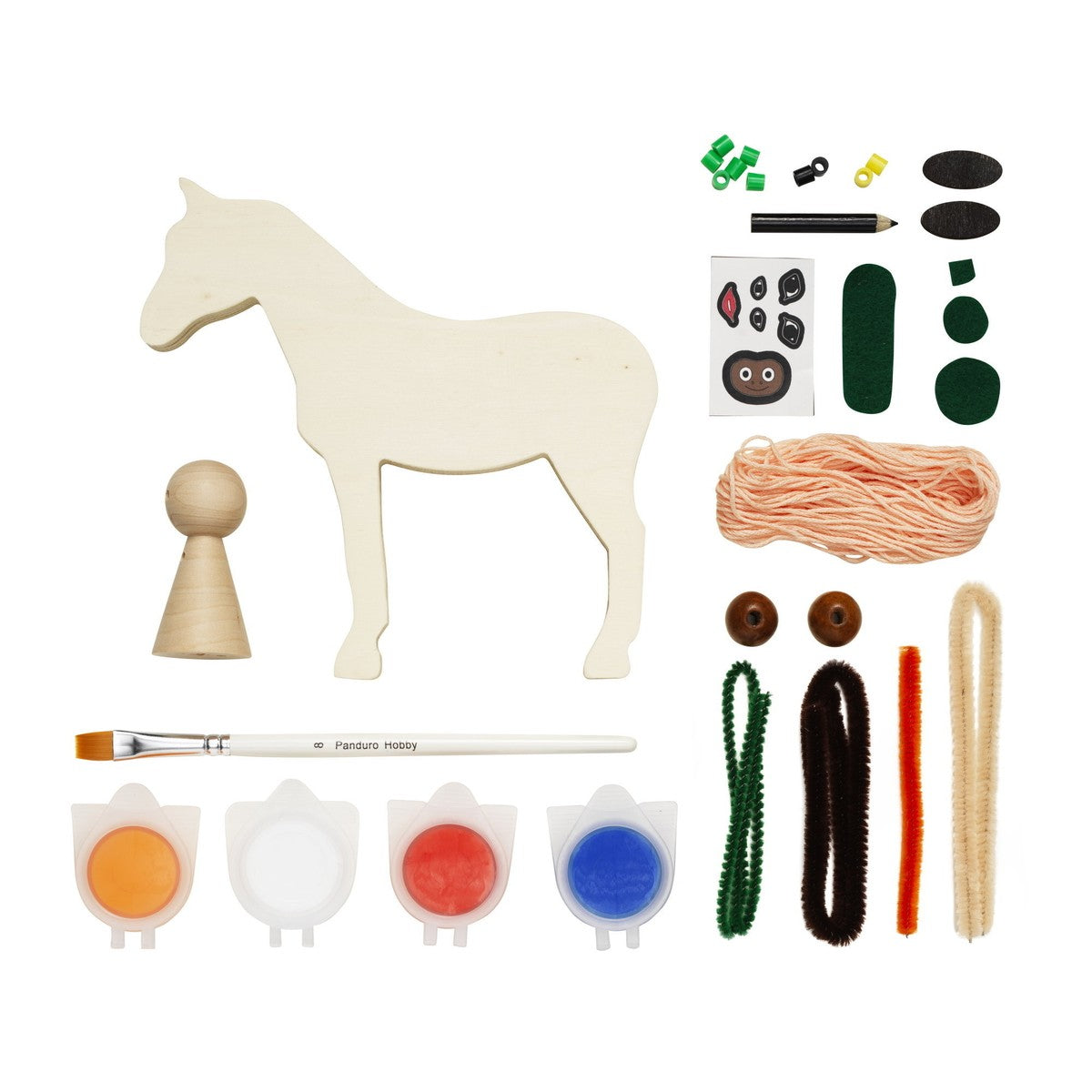 Panduro Junior DIY kit - Pippi & Her Friends
