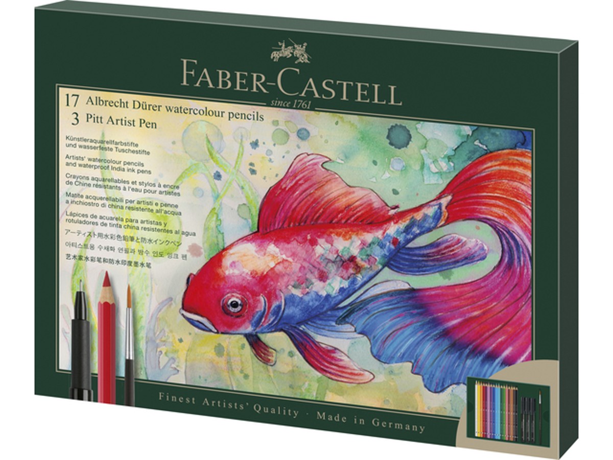 Faber-Castell Durer Aquarel & Pitt Artist - 21 delig