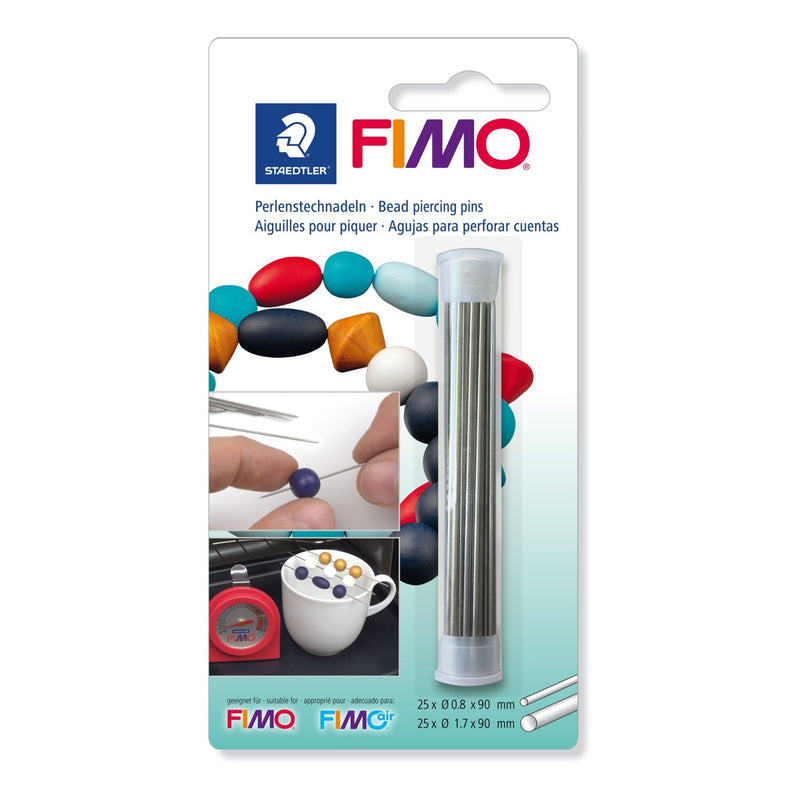 FIMO kralen naalden - 50 stuks