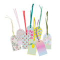 Cadeaulabels - 8 stuks - lente/zomer