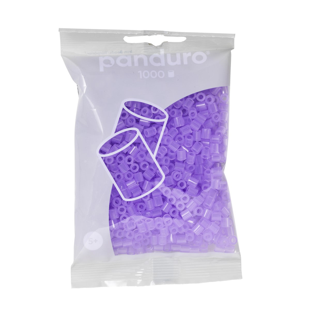 Panduro strijkkralen - 1000 stuks - 74 clear lilac